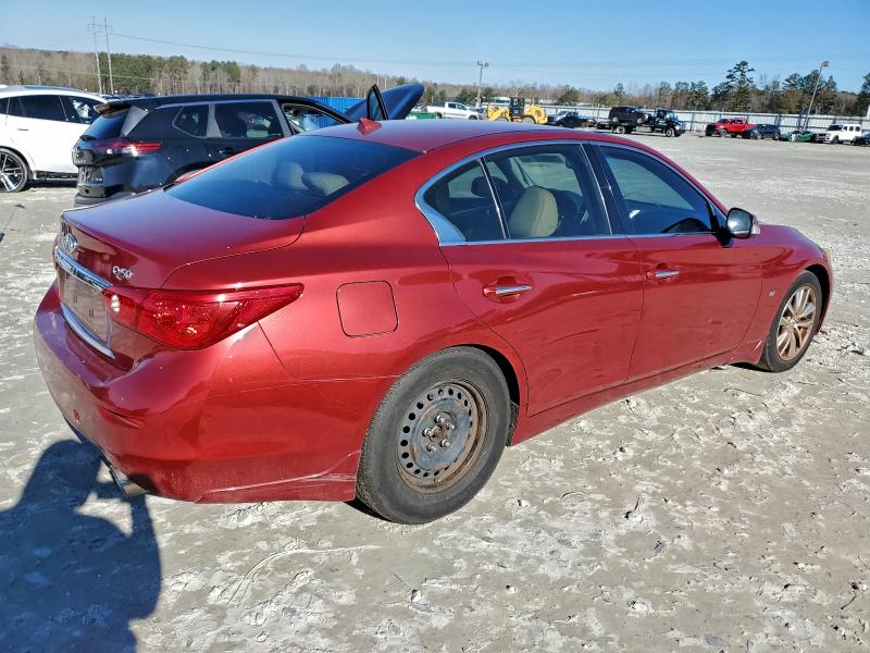 Photo 3 from auction – 2014 INFINITI Q50 BASE with VIN JN1BV7AP0EM680161