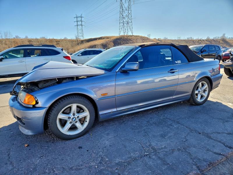 BMW 325 CI 2002 with VIN WBABS334X2JY59772 - Photo from auction