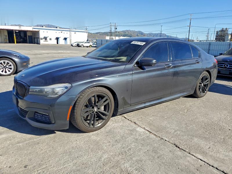 BMW 740 I 2016 with VIN WBA7E2C51GG738844 - Photo from auction