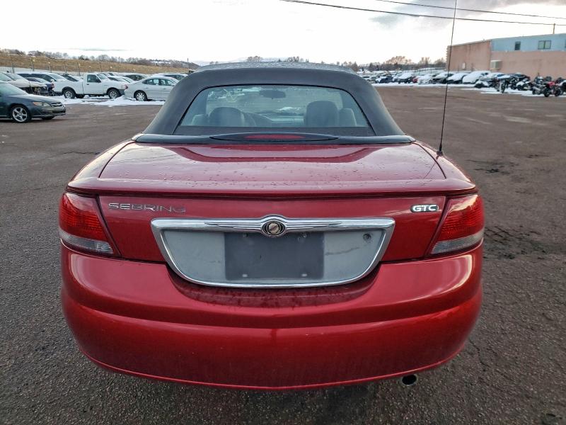 Photo 6 from auction – 2002 CHRYSLER SEBRING GT with VIN 1C3EL75R62N294771