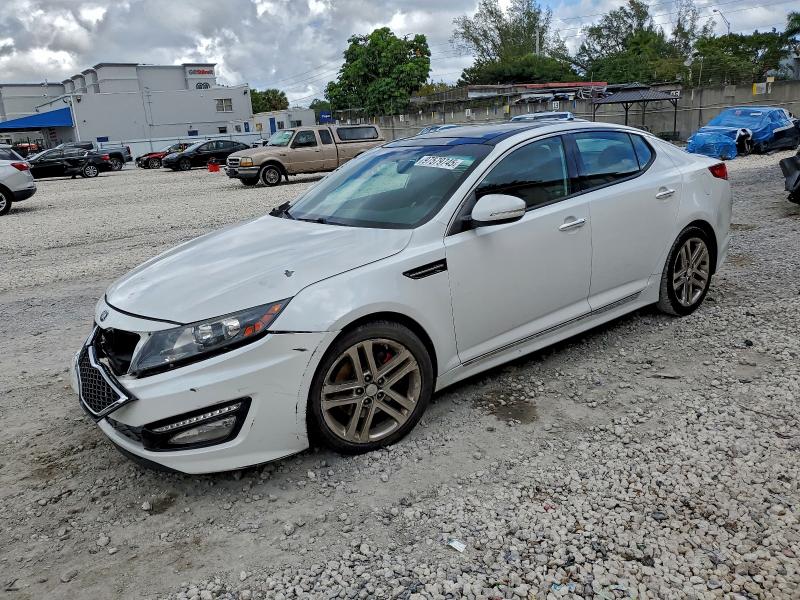 KIA OPTIMA SX 2013 with VIN 5XXGR4A64DG216081 - Photo from auction