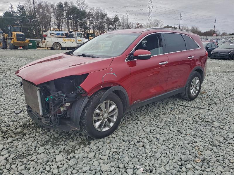 KIA SORENTO LX 2016 with VIN 5XYPGDA53GG158719 - Photo from auction