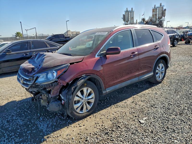 HONDA CR-V EXL 2012 with VIN 5J6RM3H71CL038543 - Photo from auction