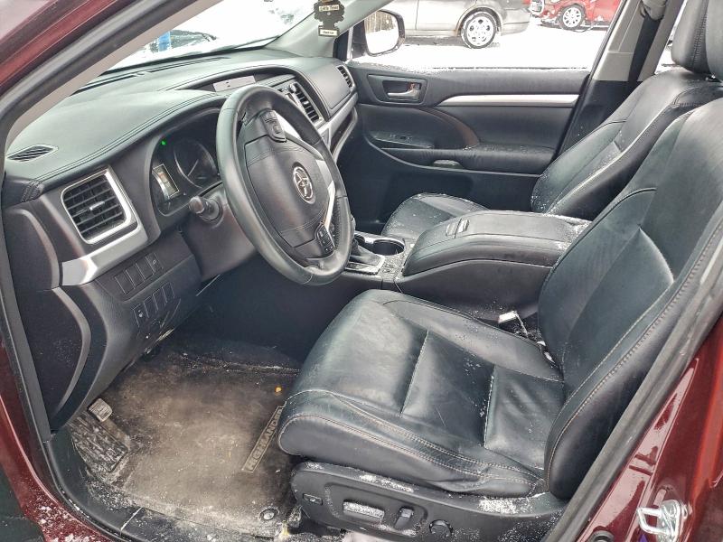 Photo 7 from auction – 2016 TOYOTA HIGHLANDER with VIN 5TDJKRFH6GS262645
