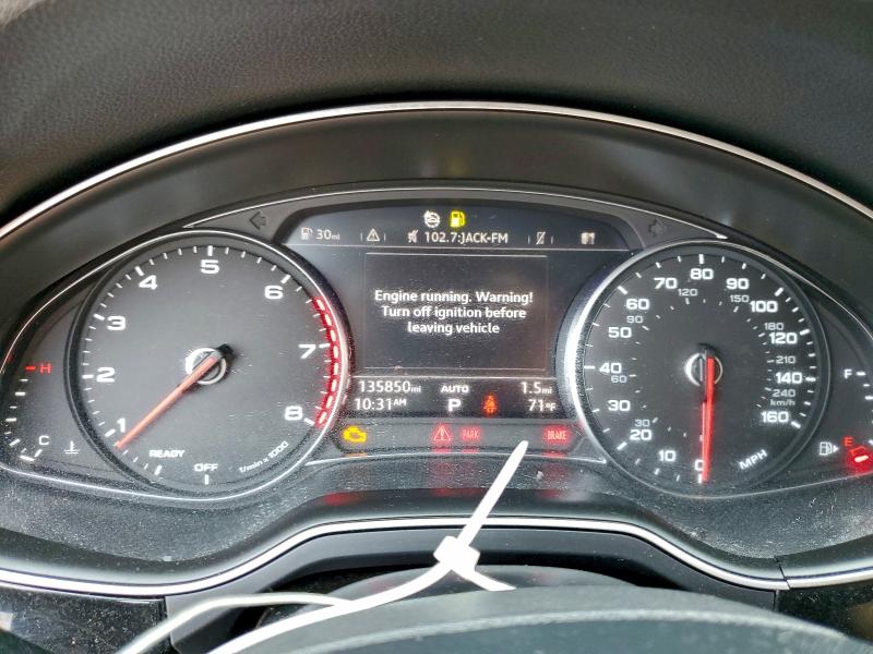 Photo 9 from auction – 2017 AUDI Q7 PREMIUM with VIN WA1LAAF79HD039835