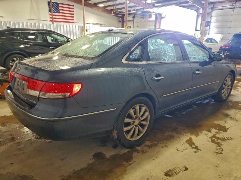 Photo 3 from auction – 2008 HYUNDAI AZERA SE with VIN KMHFC46F78A321975