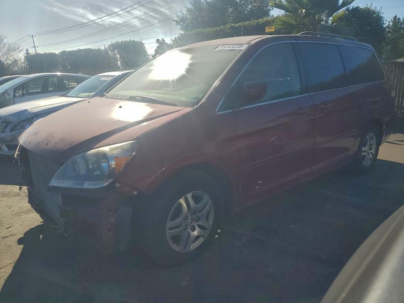 HONDA ODYSSEY EX 2006 with VIN 5FNRL38636B068022 - Photo from auction