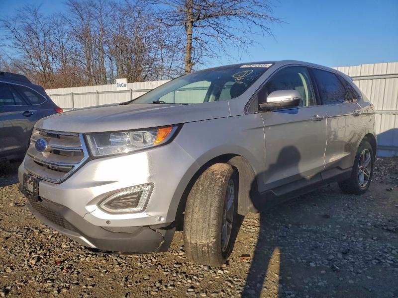 FORD EDGE TITAN 2017 with VIN 2FMPK3K93HBB29927 - Photo from auction