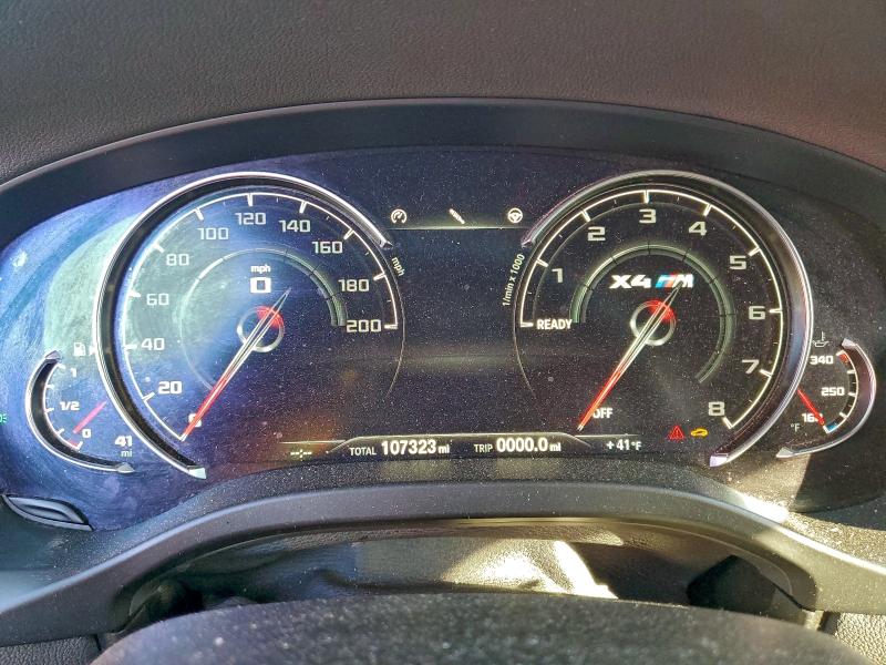Photo 9 from auction – 2020 BMW X4 M COMPE with VIN 5YMUJ0C07L9B72241