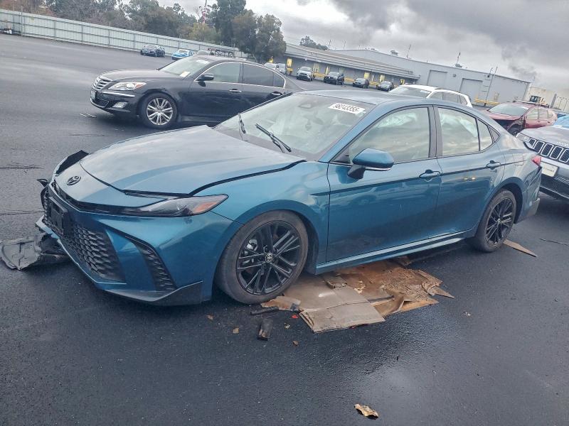TOYOTA CAMRY XSE 2025 with VIN 4T1DAACK9SU586464 - Photo from auction