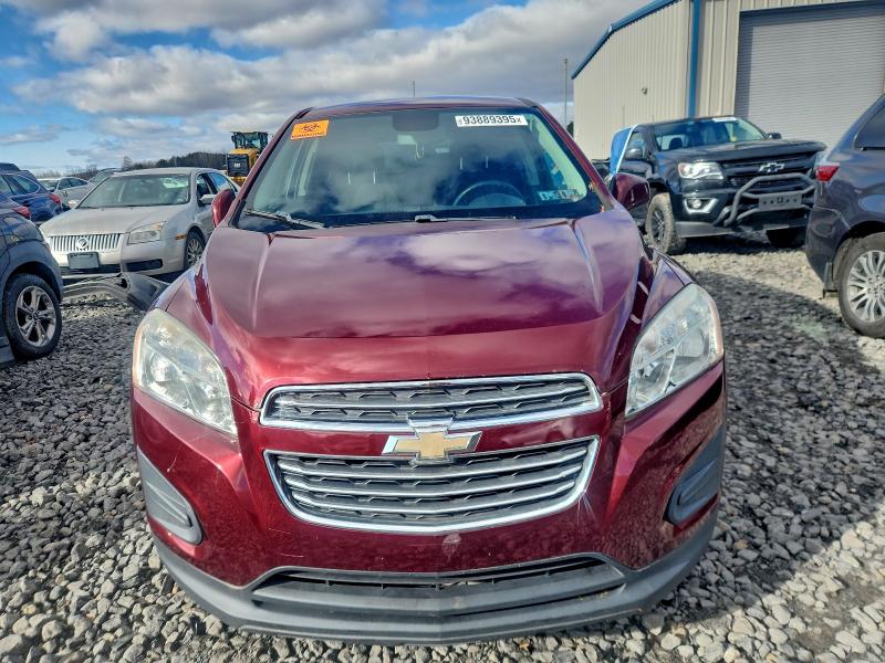 Photo 5 from auction – 2016 CHEVROLET TRAX LS with VIN 3GNCJKSB8GL212282