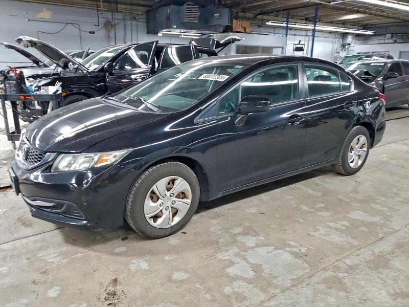 HONDA CIVIC LX 2014 with VIN 2HGFB2F50EH545932 - Photo from auction