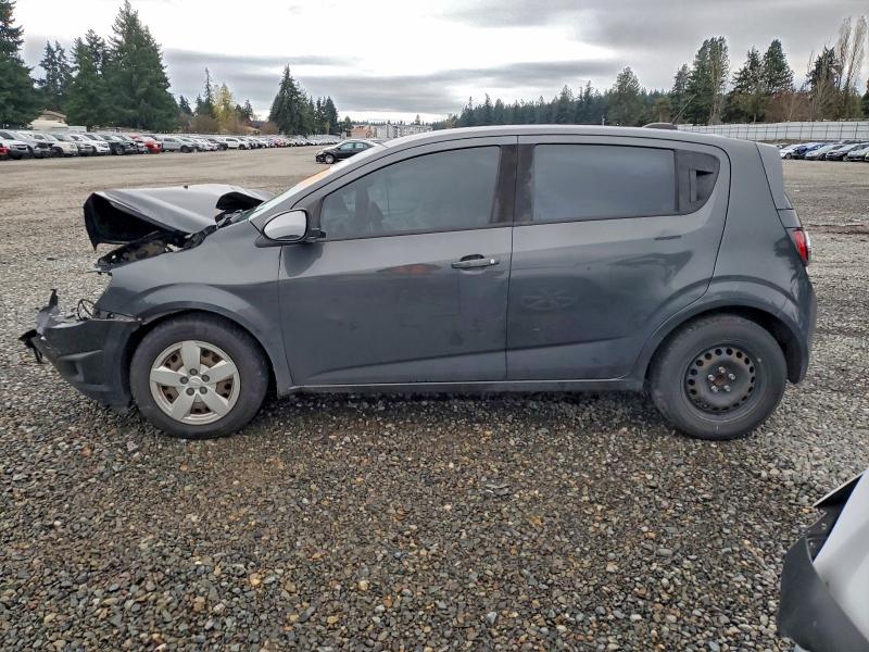 CHEVROLET SONIC LS 2016 with VIN 1G1JA6SGXG4171395 - Photo from auction