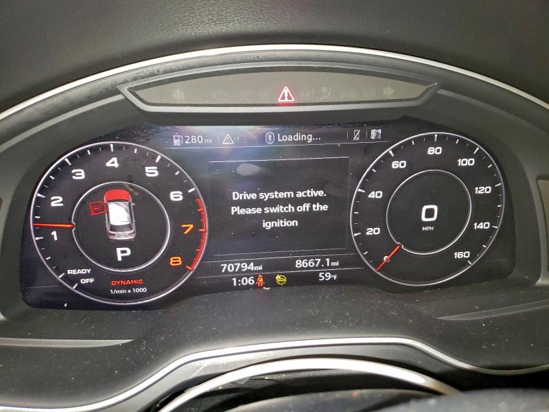 Photo 9 from auction – 2019 AUDI Q7 PREMIUM with VIN WA1LAAF71KD045183