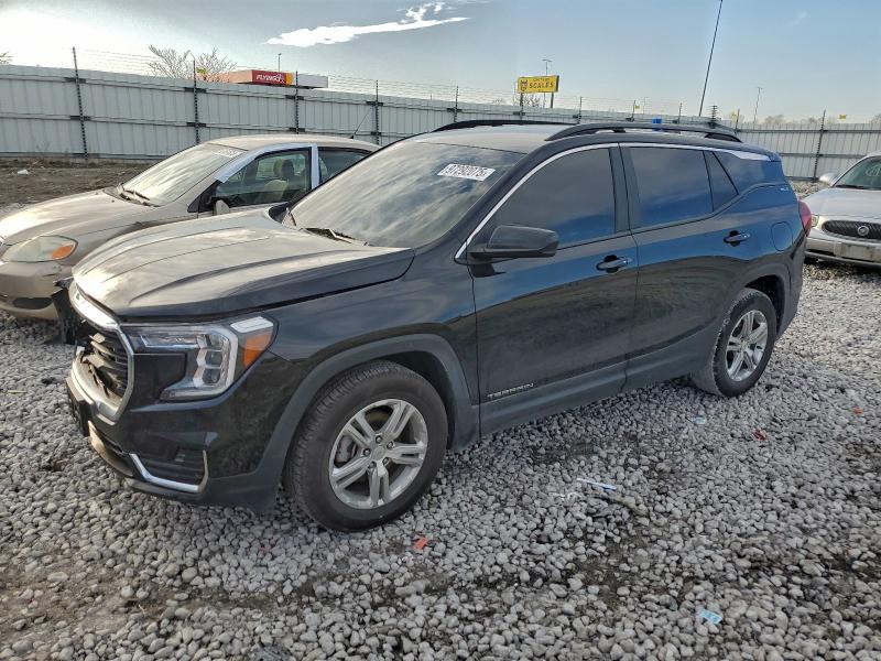 GMC TERRAIN SL 2022 with VIN 3GKALMEV3NL282172 - Photo from auction