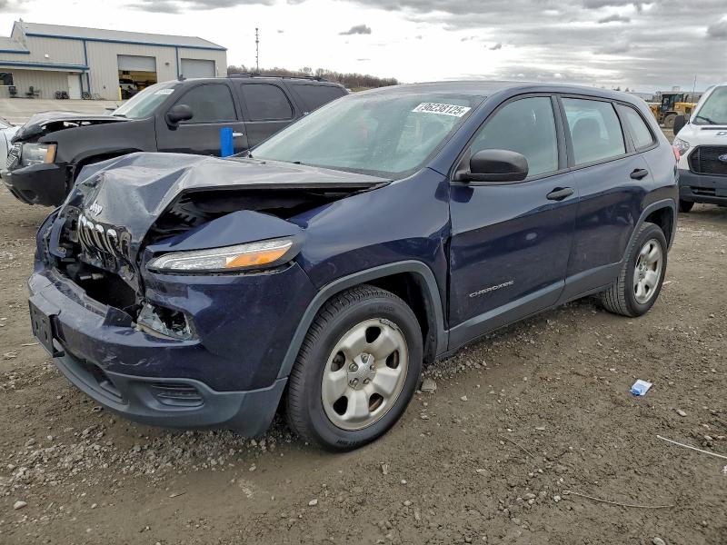 JEEP CHEROKEE S 2015 with VIN 1C4PJLAB5FW579490 - Photo from auction