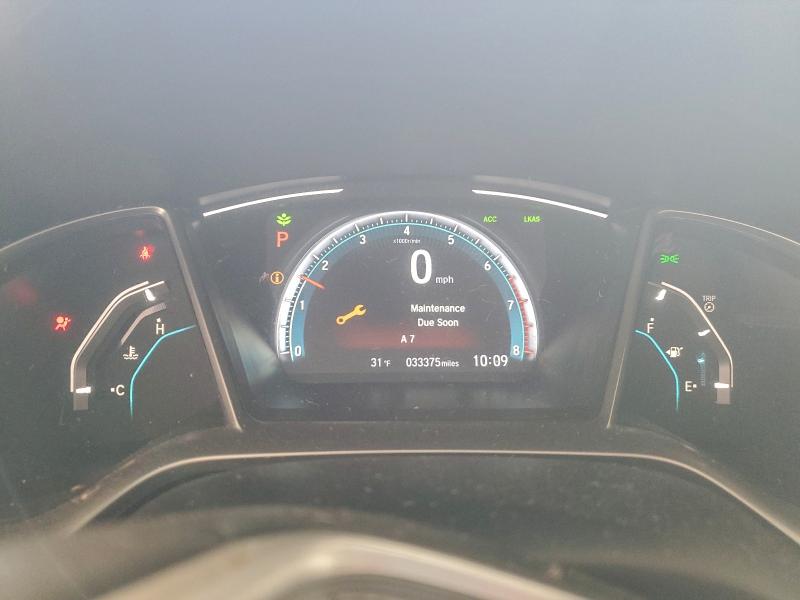 Photo 9 from auction – 2021 HONDA CIVIC with VIN 19XFC1F34ME011640