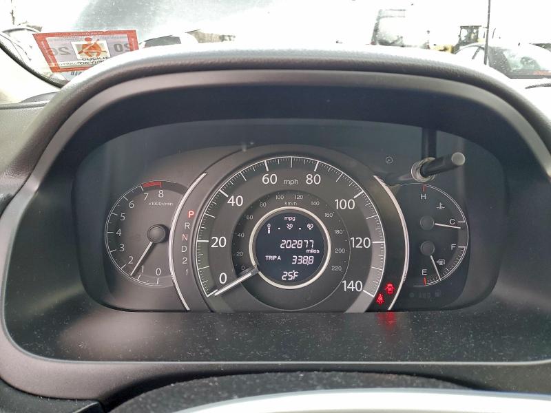 Photo 9 from auction – 2012 HONDA CR-V EXL with VIN 2HKRM4H78CH607713