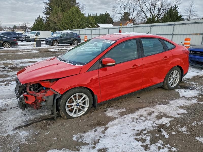 FORD FOCUS SE 2016 with VIN 1FADP3F21GL207549 - Photo from auction