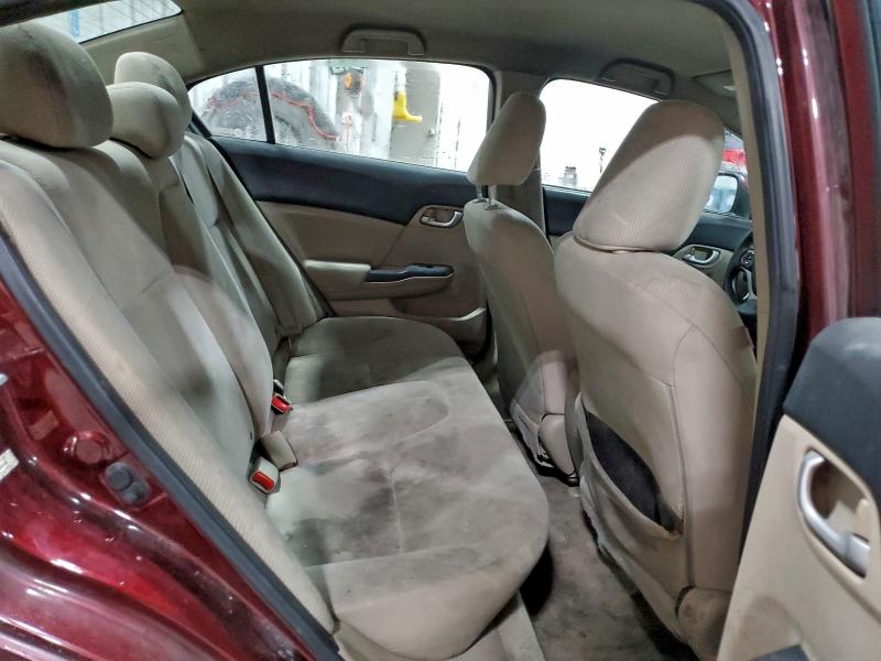 Photo 10 from auction – 2012 HONDA CIVIC with VIN 19XFB2F53CE323148