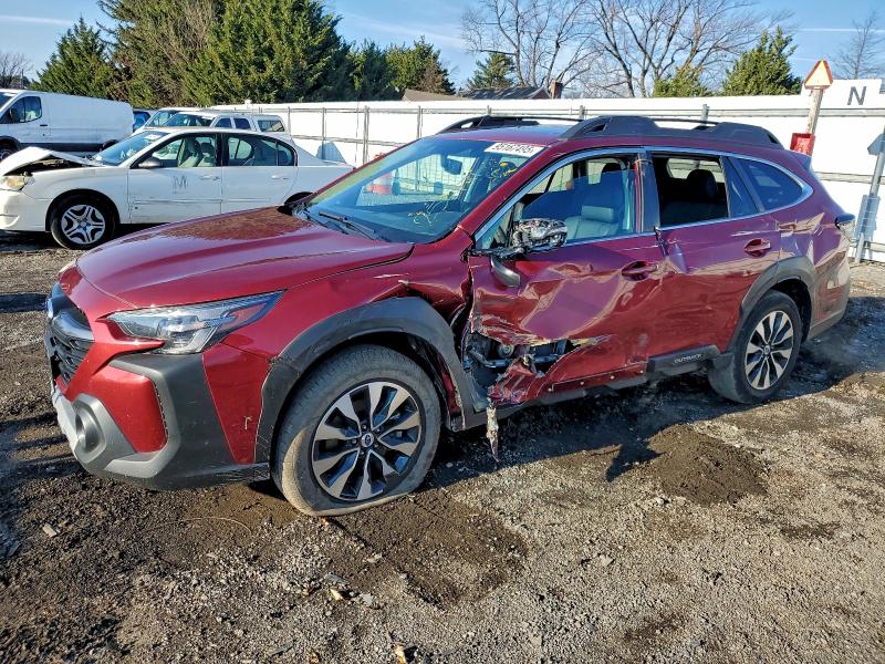 SUBARU OUTBACK LI 2025 with VIN 4S4BTANC3S3186090 - Photo from auction