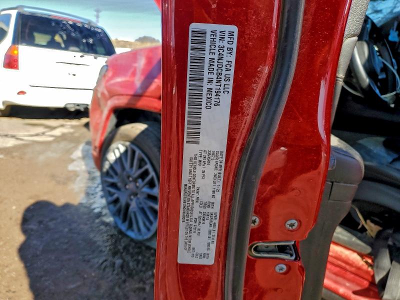 Photo 14 from auction – 2022 JEEP COMPASS LI with VIN 3C4NJDCB4NT194176