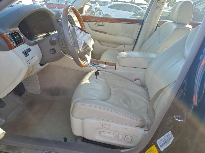 Photo 7 from auction – 2001 LEXUS LS 430 with VIN JTHBN30F610049493