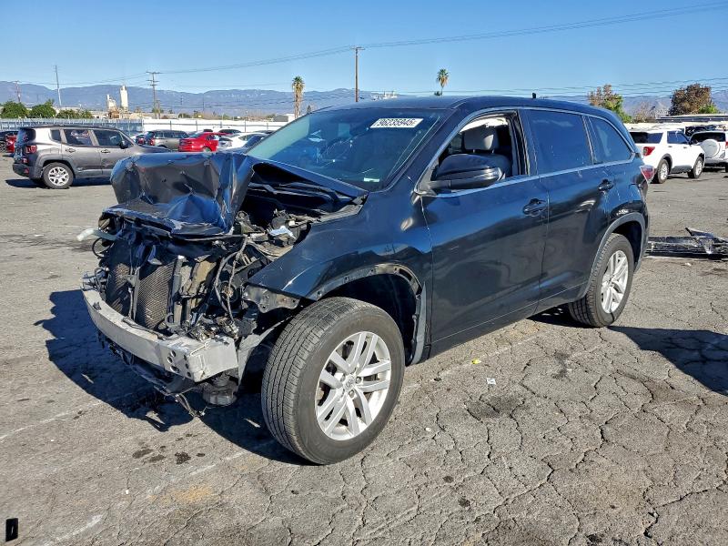 Photo 1 from auction – 2014 TOYOTA HIGHLANDER with VIN 5TDZARFH9ES006843