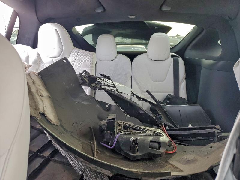 Photo 10 from auction – 2024 TESLA MODEL X with VIN 7SAXCAE52RF458916