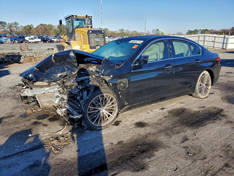 BMW 530E 2018 with VIN WBAJA9C50JB034018 - Photo from auction