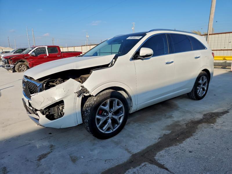 KIA SORENTO SX 2017 with VIN 5XYPK4A53HG284644 - Photo from auction