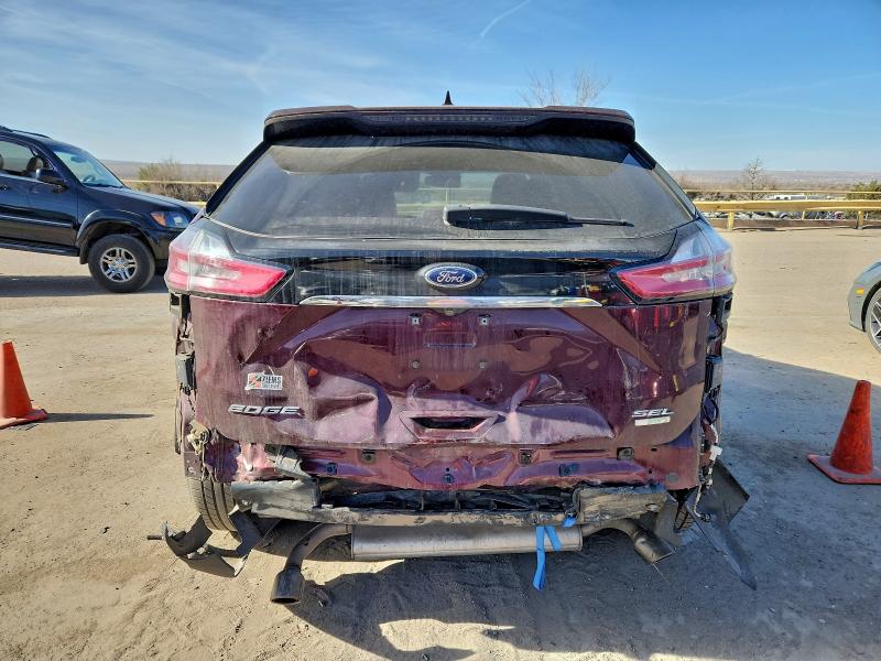 Photo 6 from auction – 2020 FORD EDGE SEL with VIN 2FMPK3J90LBA12557