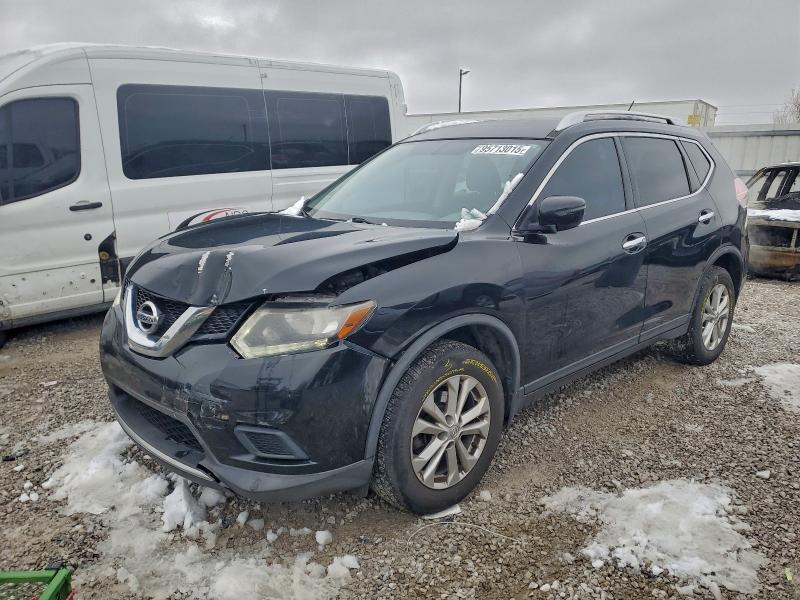 NISSAN ROGUE 2016 with VIN KNMAT2MV4GP649573 - Photo from auction