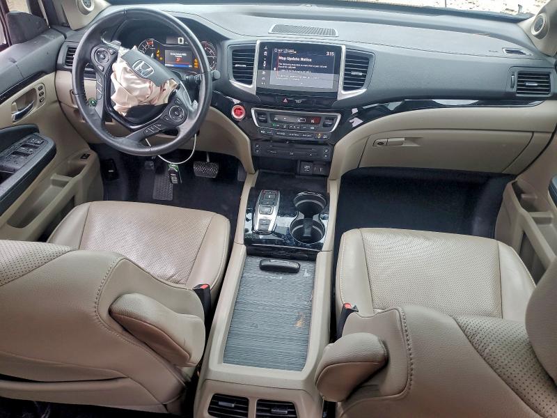 Photo 8 from auction – 2017 HONDA PILOT ELIT with VIN 5FNYF6H05HB100018