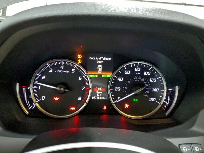Photo 9 from auction – 2019 ACURA MDX with VIN 5J8YD4H38KL024739