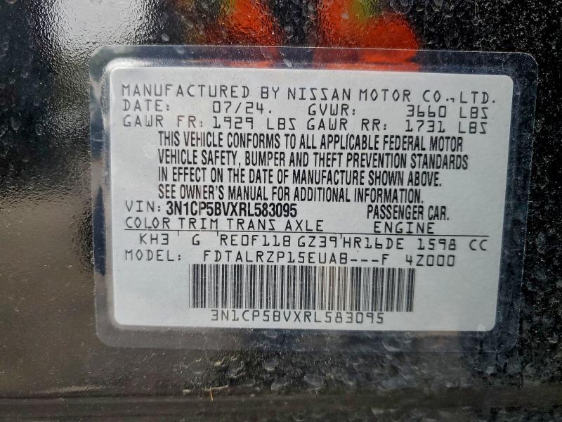 Photo 14 from auction – 2024 NISSAN KICKS with VIN 3N1CP5BVXRL583095