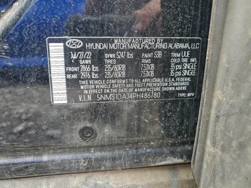 Photo 14 from auction – 2023 HYUNDAI SANTA FE S with VIN 5NMS1DAJ4PH486780