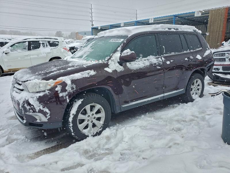 TOYOTA HIGHLANDER 2013 with VIN 5TDBK3EH2DS234355 - Photo from auction