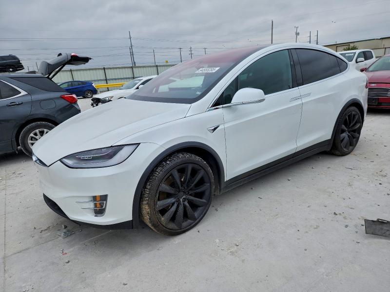 TESLA MODEL X 2020 with VIN 5YJXCAE24LF261689 - Photo from auction