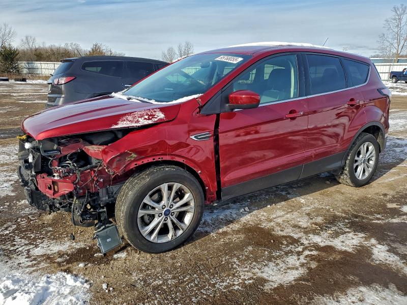 FORD ESCAPE SE 2017 with VIN 1FMCU0GD0HUC08695 - Photo from auction