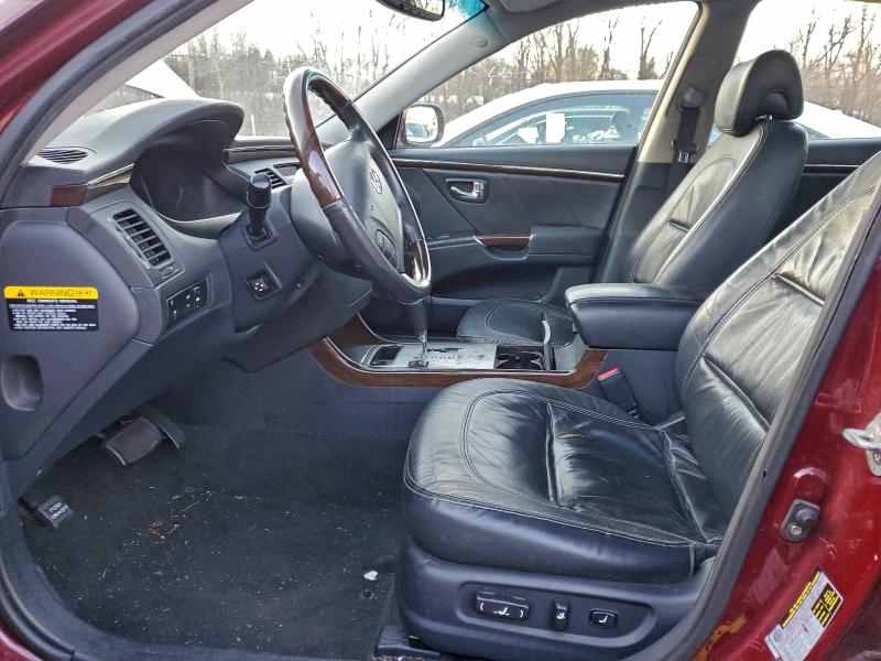 Photo 7 from auction – 2009 HYUNDAI AZERA SE with VIN KMHFC46F99A388630