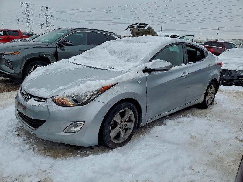 HYUNDAI ELANTRA GL 2012 with VIN 5NPDH4AE6CH069830 - Photo from auction