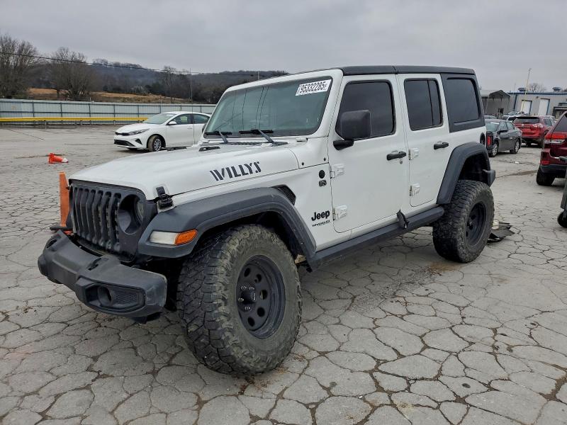 JEEP WRANGLER U 2021 with VIN 1C4HJXDN0MW856464 - Photo from auction