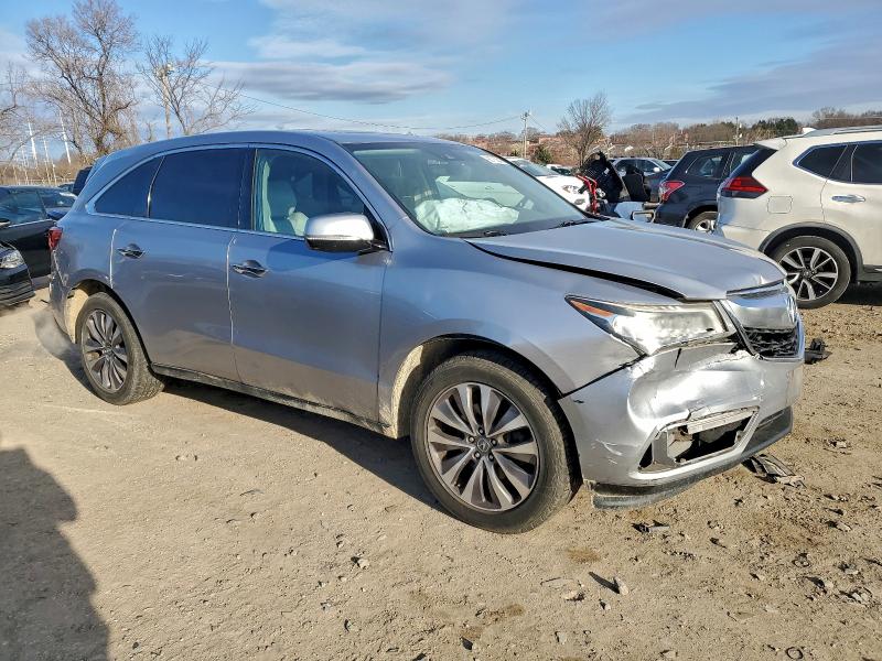 Photo 4 from auction – 2016 ACURA MDX TECHNO with VIN 5FRYD4H40GB061977