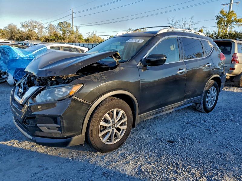 NISSAN ROGUE S 2017 with VIN KNMAT2MT1HP527222 - Photo from auction