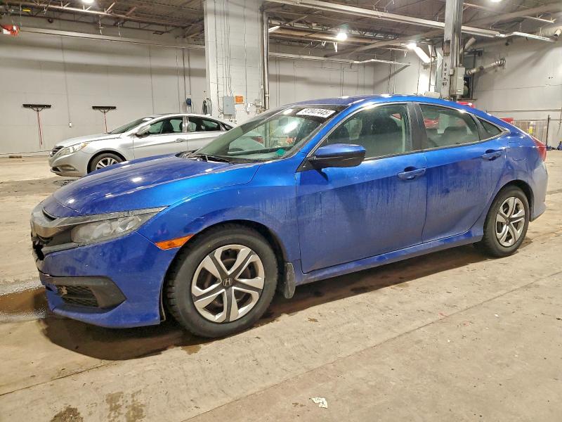 HONDA CIVIC LX 2018 with VIN 2HGFC2F56JH017996 - Photo from auction