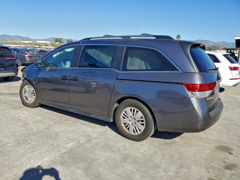 Photo 2 from auction – 2015 HONDA ODYSSEY LX with VIN 5FNRL5H21FB106940