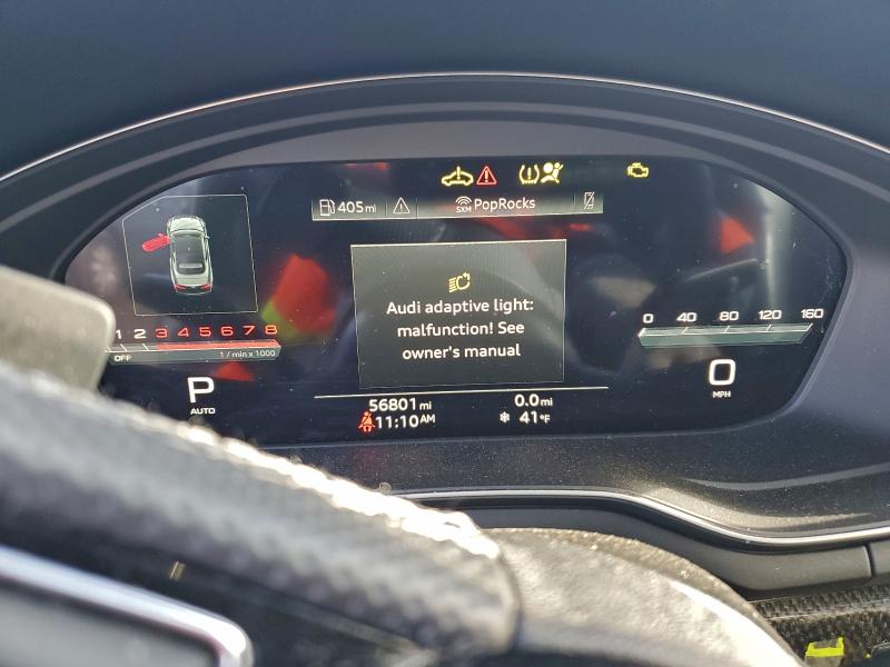 Photo 9 from auction – 2022 AUDI S5 PREMIUM with VIN WAUW4GF57NN005326
