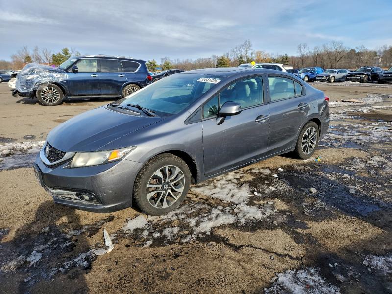 HONDA CIVIC EXL 2013 with VIN 19XFB2F91DE267473 - Photo from auction
