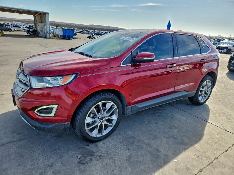 FORD EDGE TITAN 2017 with VIN 2FMPK3K9XHBB19153 - Photo from auction